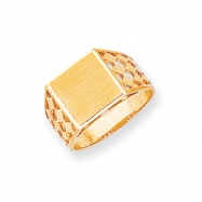 Picture of 14k Men's Signet Ring