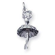 Picture of Sterling Silver Ballerina Charm