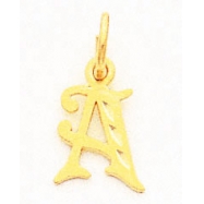 Picture of 14k Initial F Charm
