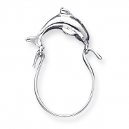 Picture of Sterling Silver Dolphin Charm Holder