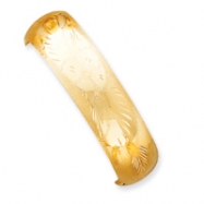 Picture of 14k 11/16 Florentine Engraved Hinged Bangle Bracelet