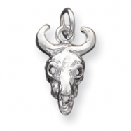 Picture of Sterling Silver Skull Charm