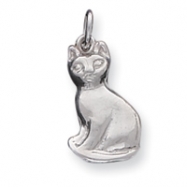 Picture of Sterling Silver Cat Charm