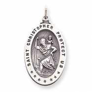 Picture of Sterling Silver St. Christopher Medal