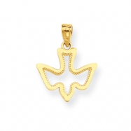 Picture of 10k Dove Charm