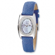 Picture of Ladies Charles Hubert Blue Stingray 0.75ct. Diamond 29x32mm Watch