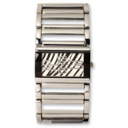 Picture of Ladies Simon Chang IP-plated Zebra Pattern Dial Watch