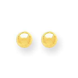 Picture of 14k Polished 5mm Ball Post Earrings