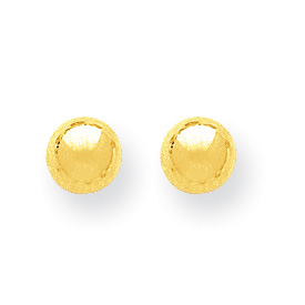 Picture of 14k Polished 6mm Ball Post Earrings