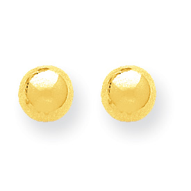 Picture of 14k Polished 7mm Ball Post Earrings