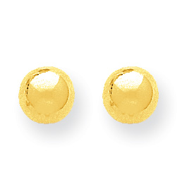 Picture of 14k Polished 7mm Ball Post Earrings