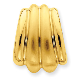 Picture of 14k Polished & Satin Chain Slide