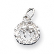 Picture of Sterling Silver Wreath Charm