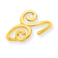 Picture of 14k Swirl Toe Ring