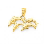 Picture of 10k Dolphin Charm