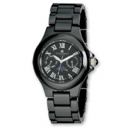 Picture of Mens Charles Hubert Black Ceramic Multifunction Watch