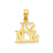 Picture of 14K I " " " " " " " " Heart" " " " " " " "  NY Pendant""