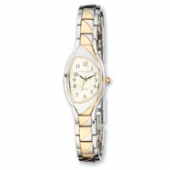 Picture of Ladies Charles Hubert IPS/IPG-pltd 2-tone Champagne Dial 20mm Watch