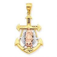 Picture of 10k Two-tone Mariner Blessed Mother Charm