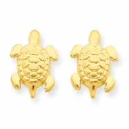Picture of 14k Turtle Post Earrings
