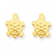 Picture of 14k Turtle Post Earrings
