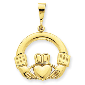 Picture of 14k Claddagh Pendant