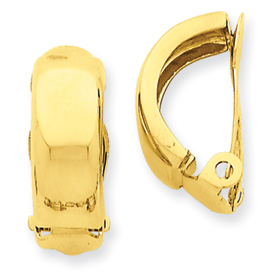 Picture of 14k Non-Pierced Polished Earrings