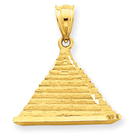 Picture of 14k Pyramid Charm
