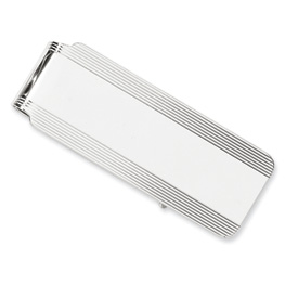 Picture of 14k White Gold Money clip