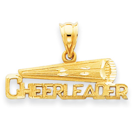 Picture of 14k Cheerleader Pendant