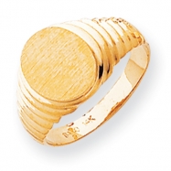 Picture of 14k Men's signet Ring