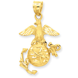 Picture of 14k U.S. Marine Pendant