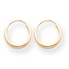 Picture of 14k Endless Hoop Earrings