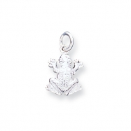 Picture of Sterling Silver Frog Charm