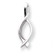 Picture of 14k White Gold Chain Slide