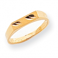 Picture of 14k Childs Diamond-Cut Ring