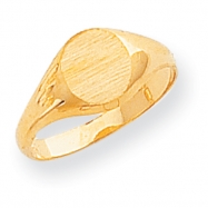 Picture of 14k Childs Signet Ring