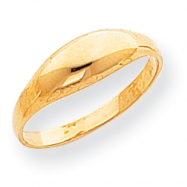 Picture of 14k Childs Polished Dome Ring