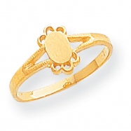 Picture of 14k Childs Fancy Signet Ring