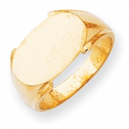 Picture of 14k Men's Signet Ring