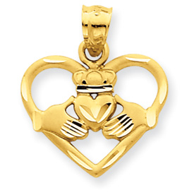 Picture of 14k Claddagh Charm