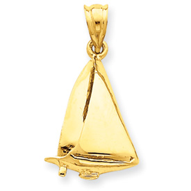 Picture of 14k Sailboat Charm