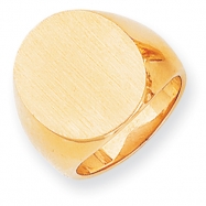 Picture of 14k Men's Signet Ring