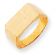 Picture of 14k Men's Signet Ring