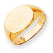 Picture of 14k Men's Signet Ring