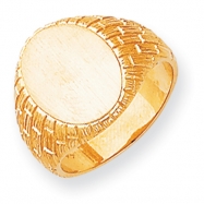 Picture of 14k Men's Signet Ring