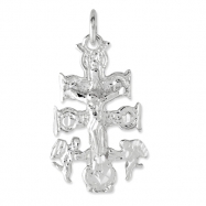 Picture of Sterling Silver Cara Vaca Crucifix Pendant