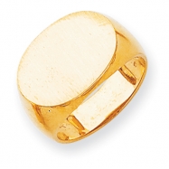 Picture of 14k Men's Signet Ring
