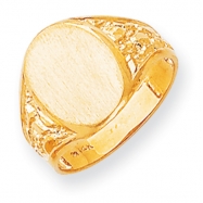 Picture of 14k Men's Signet Ring
