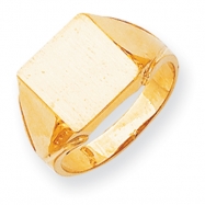 Picture of 14k Men's Signet Ring